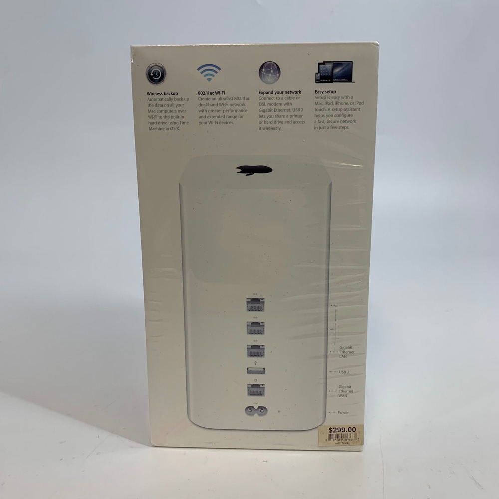 Apple AirPort Time Capsule 2TB Wireless Backup Router ME177LLA - Picture 5 of 12